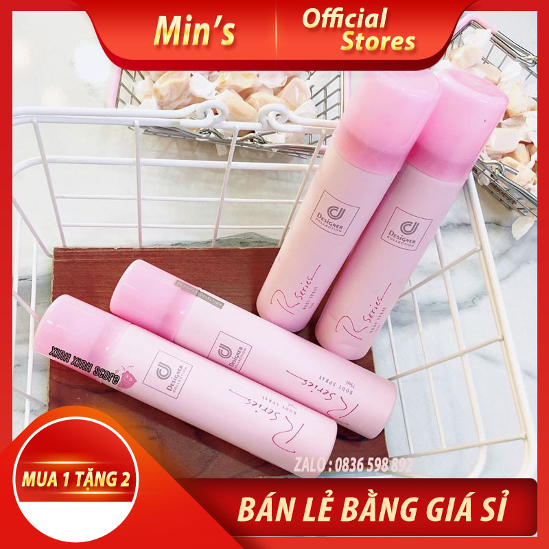 Xịt Thơm Body Hương Nước Hoa Rseries