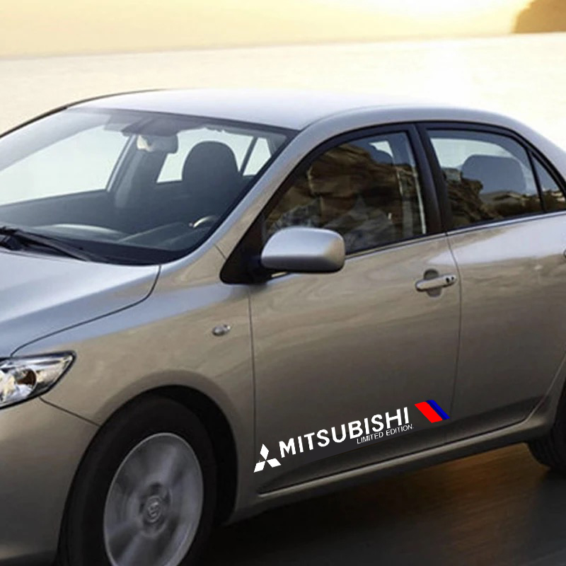 Tem dán cửa xe ô tô Mitsu 02