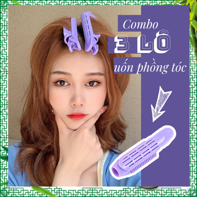 [Hot] Combo 3 lô uốn phồng chân tóc cao cấp bền đẹp làm phồng tóc