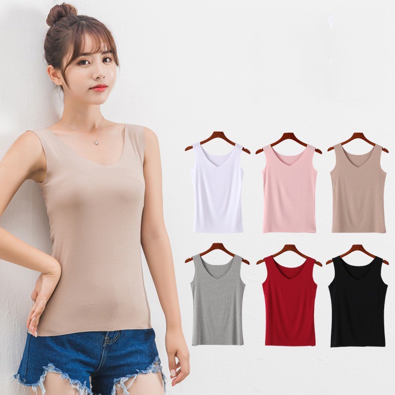 Áo Ba Lỗ Nữ, Hàng Vnxk Xuất Dư (Có Size To Đại) Bao Từng Đường Kim Mũi Chỉ