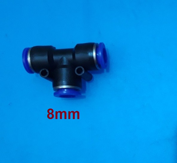 Ngã ba (T) gài nhanh 8mm/ 10mm/ 12mm