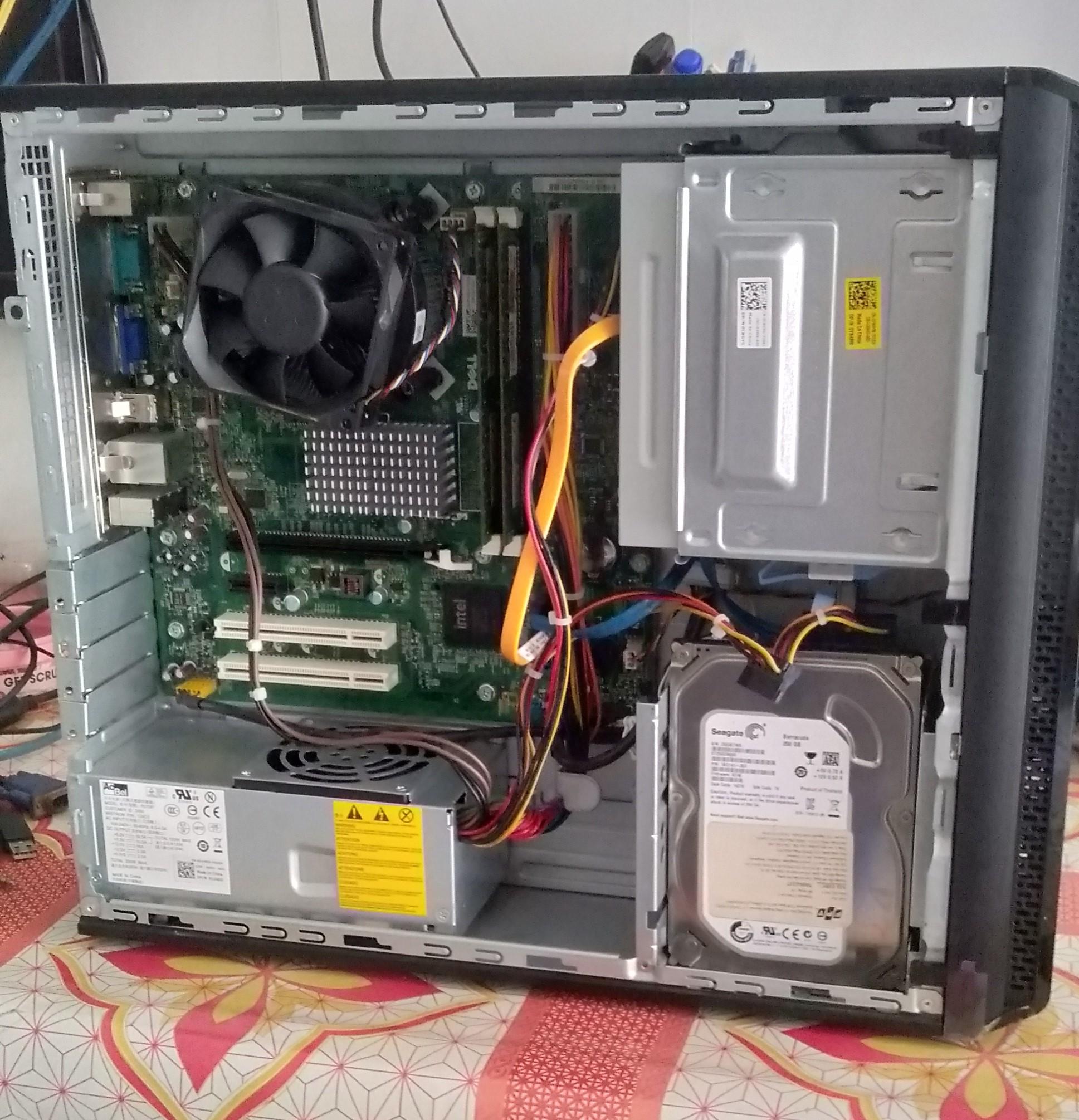 Thùng máy tính bộ Dell Vostro rất đẹp nguyên bản giá rẻ học sinh