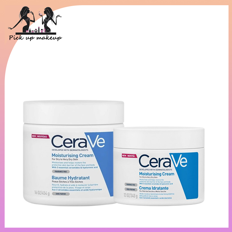 Kem dưỡng ẩm cerave 340g/454g kem dưỡng ẩm cao, dưỡng ẩm và dưỡng ẩm cho cơ thể