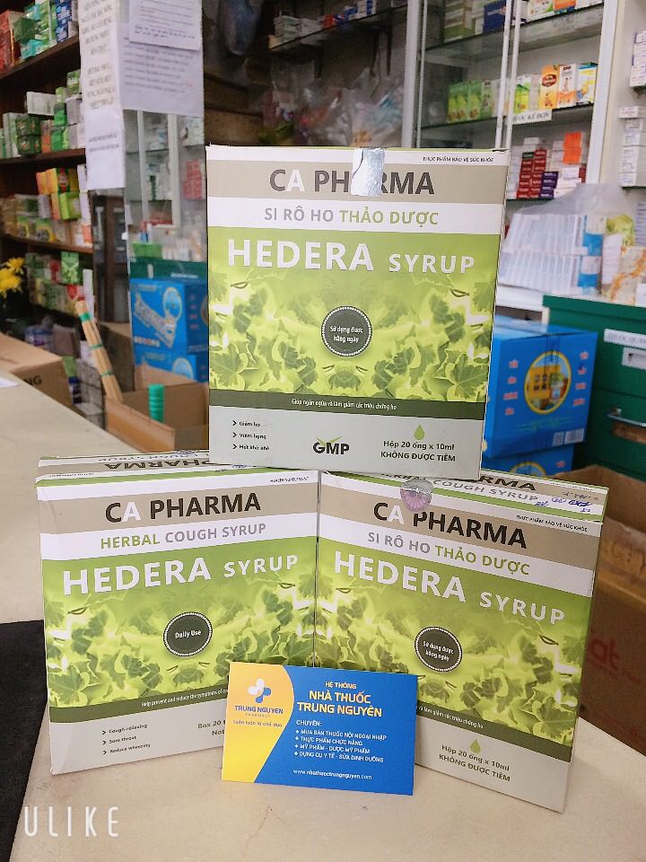 [HCM]HEDERA SYRUP ỐNG