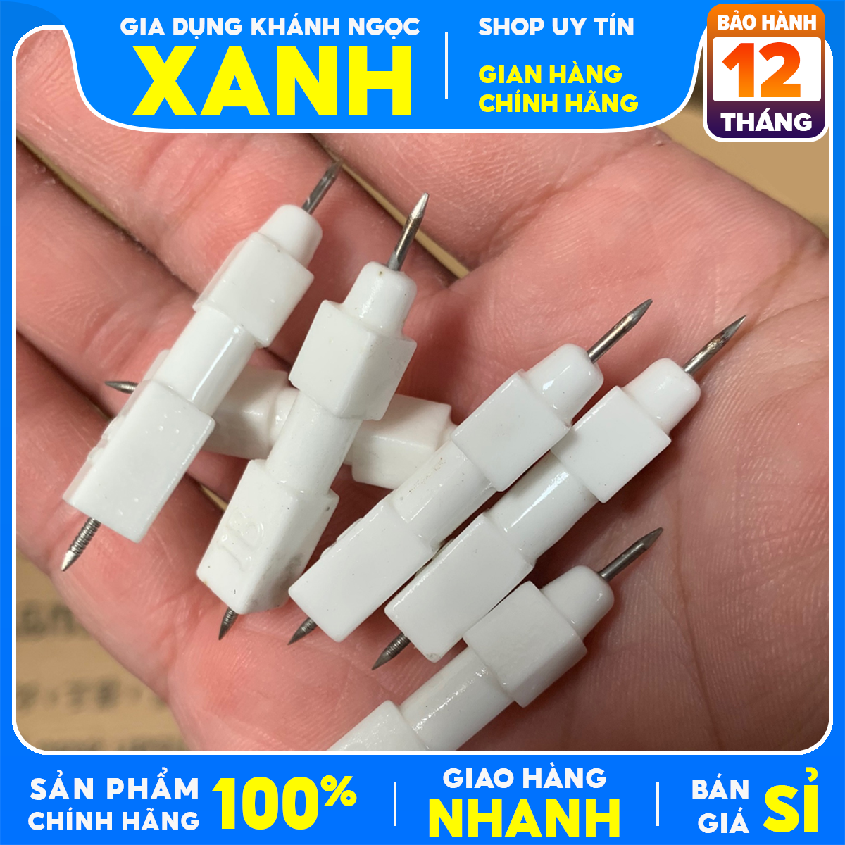 2 Kim sứ ic đánh lửa bếp gas Thay thế các loại bếp gas mini , bếp du lịch bếp đơn đôi thông dụng cùng loại sứ