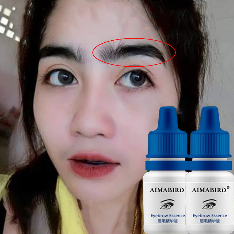 7 ngày hiệu quả Serum mọc chân mày 3ML Duong mi dài và cong Nuôi dưỡng sâu tăng trưởng nhanh Không tác dụng phụ Làm dày lông mi, lông mày và đường chân tóc unisex
