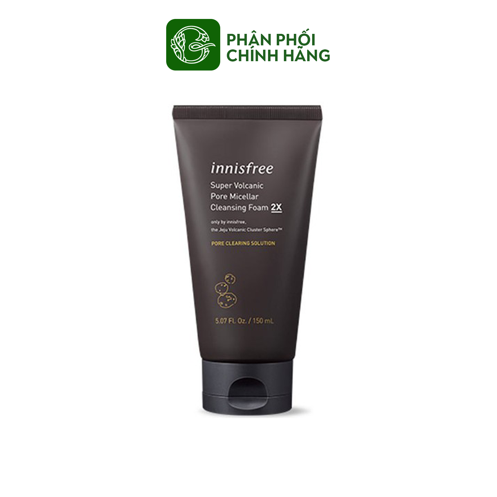 Sữa Rửa Mặt Innisfree Super Volcanic Pore Micellar Cleansing Foam 2X 150ml