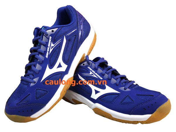 Giày Cầu Lông Mizuno Sky Blaster Xanh Trắng