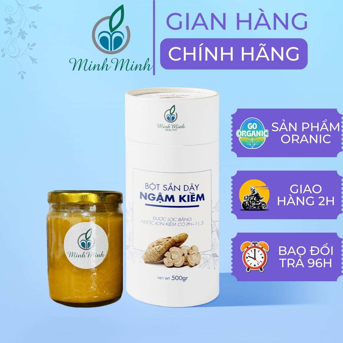 Combo đường thốt nốt và bột sắn dây ngậm kiềm 500g tốt cho sức khỏe