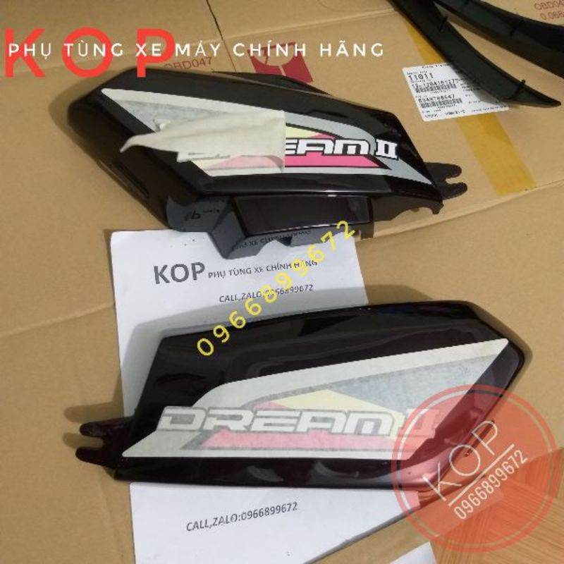 sale ̀ cốp xe máy dream sẵn tem thái hồng (giá 1đôi)