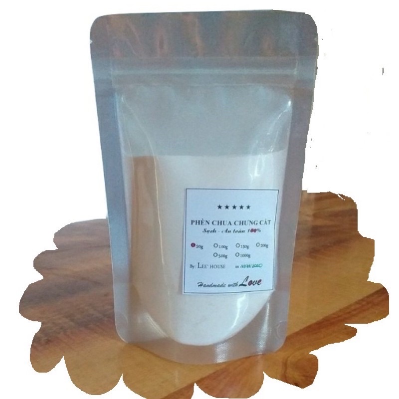 ❤️❤️ Gói 50gr Bột phèn chua chưng cất nguyên chất