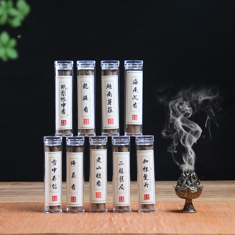 1 Ống nhang khoanh vân mây mini