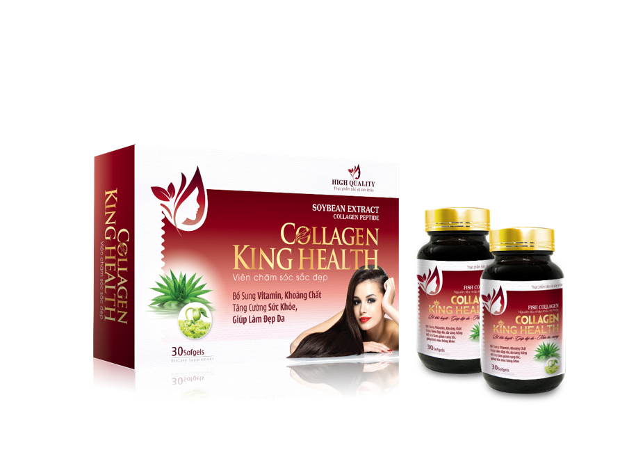 [C04] 02 Lọ Collagen cho da sáng đẹp ngăn ngừa lão hóa từ bên trong. Lọ 30 viên