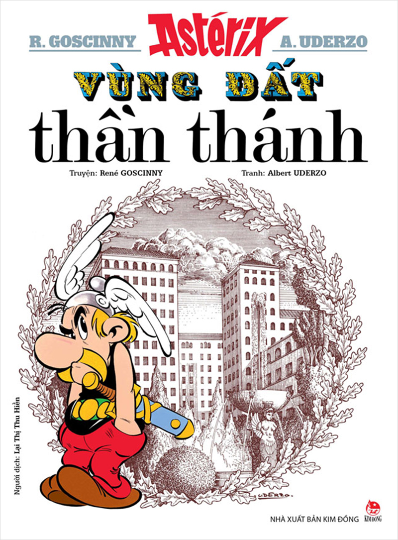 Kim Đồng - Astérix - Vùng đất thần thánh