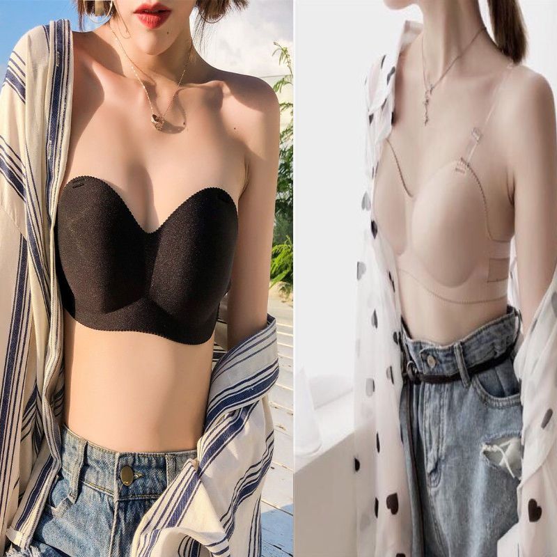 Áo Ngực Không Dây Đệm Bàn Tay Nâng Ngực , Đệm Mỏng Mặc Thoải Mái ( Tặng cặp dây trong áo ) - King King