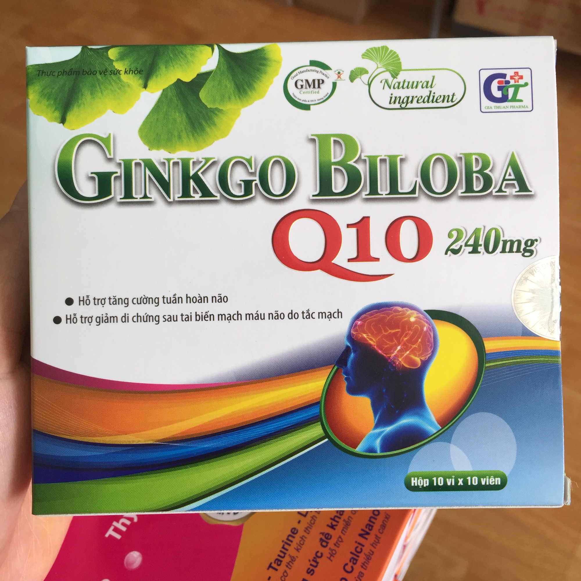 Viên bổ não ginkgo biloba q10