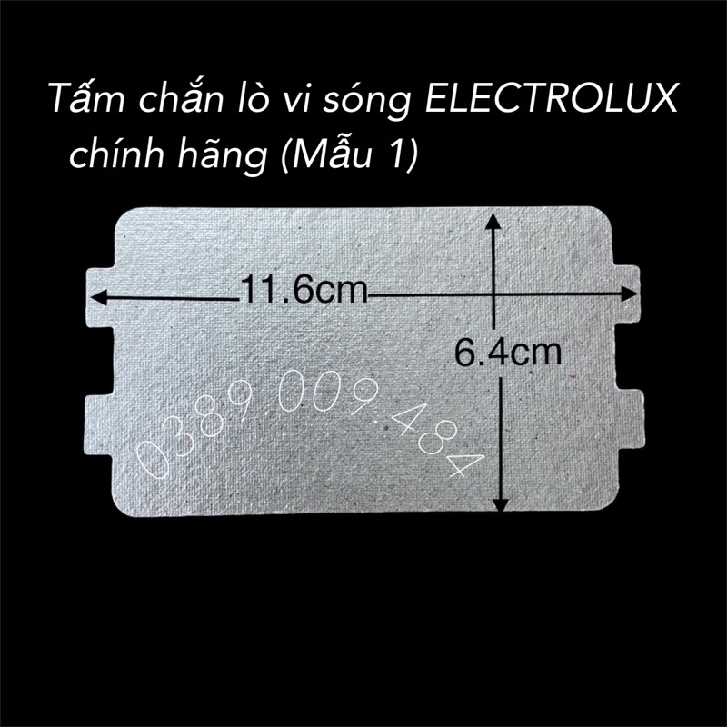 Tấm chắn sóng lò vi sóng electrolux chính hãng