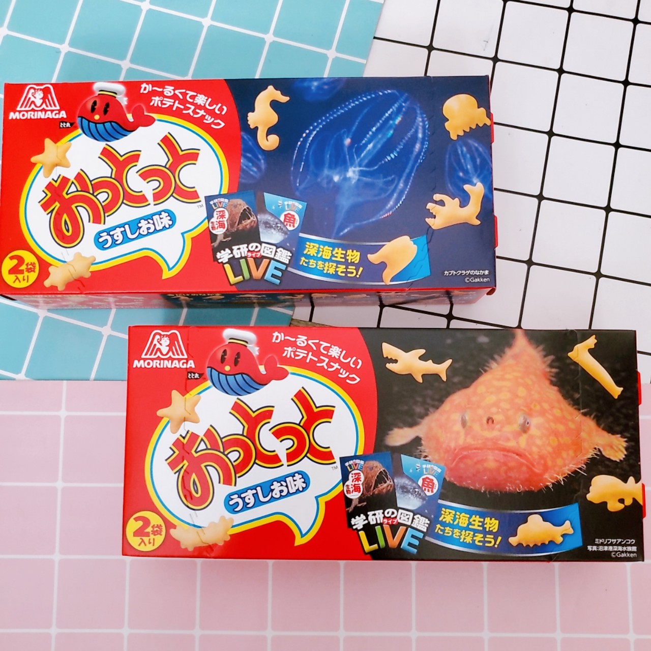 Bánh Cá Morinaga Nhật Màu Đỏ