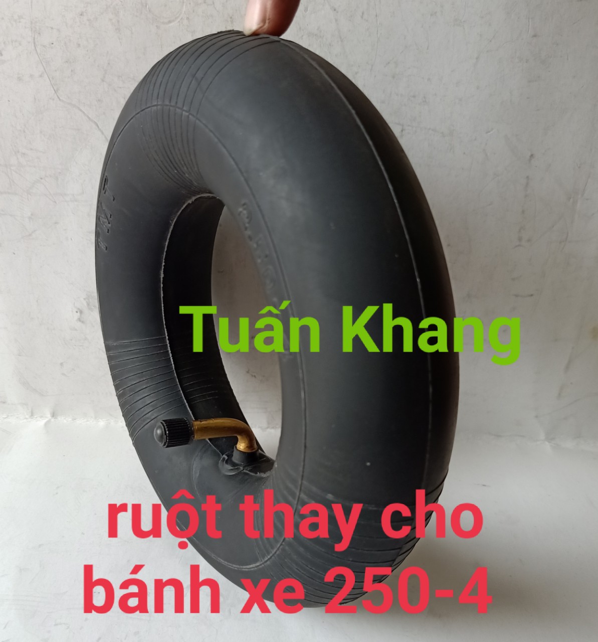 Săm (Ruột) thay cho bánh xe bơm hơi mã 350-4/ 250-4