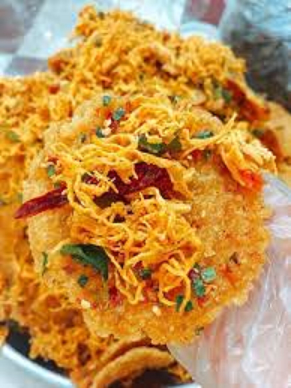 500g cơm cháy lắc khô gà