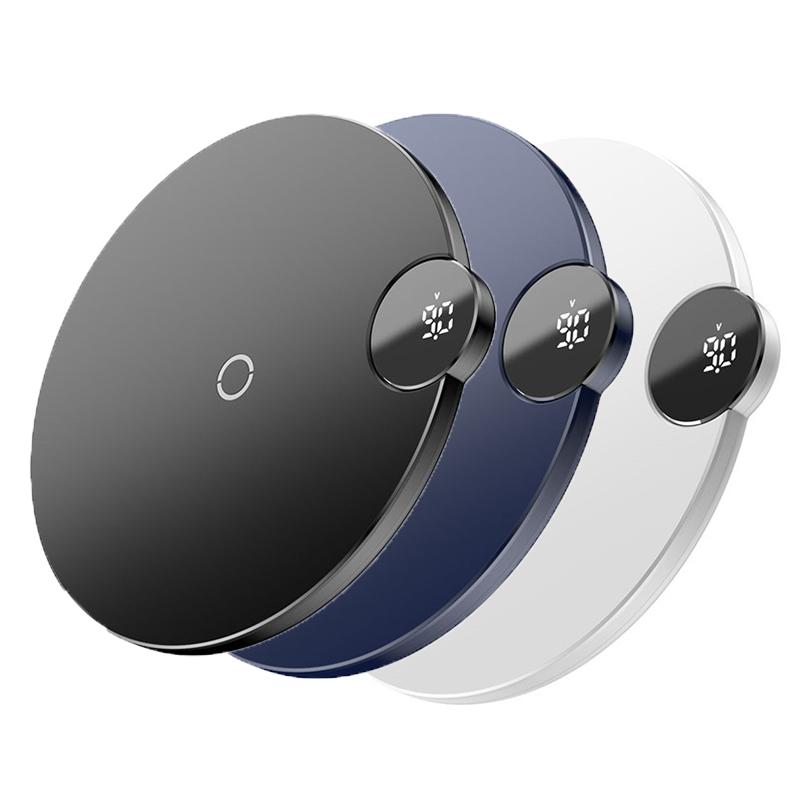 Dock sạc không dây Baseus Digtal LED Display Wireless Charger WXSX-01/02/03