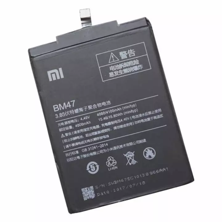 Pin xiaomi redmi 4x bm47