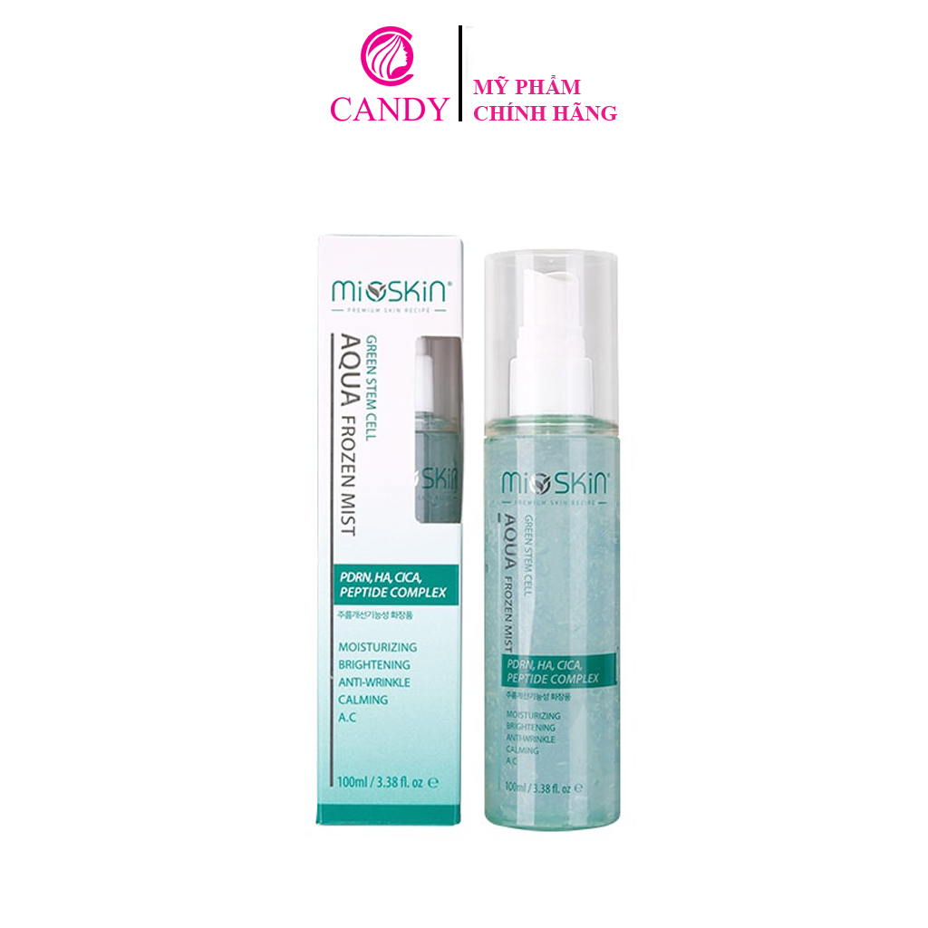 [Hoàn Tiền 8%]Xịt Khoáng Mioskin Da Căng Bóng Mịn Màng Giúp Đẩy Lùi Lão Hóa Da