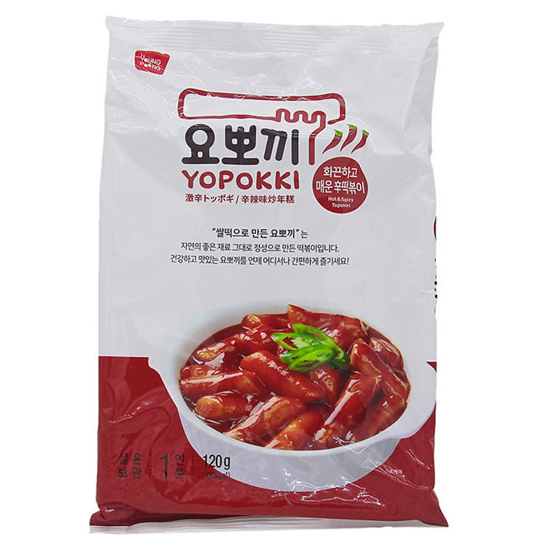 [GÓI NHỎ] Bánh Gạo Young Poong Topokki Vị Siêu Cay Nhập Khẩu Hàn Quốc Dạng Gói (120g/gói)