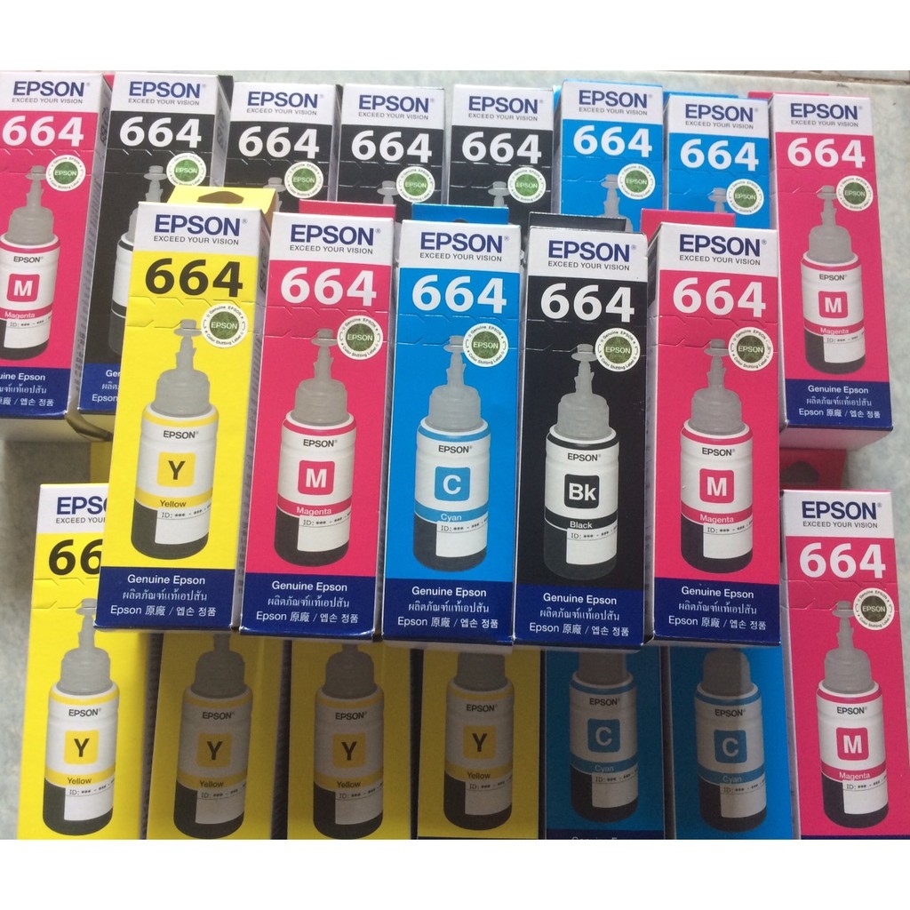 ✵✵ Mực in Epson T664 - CHÍNH HÃNG EPSON