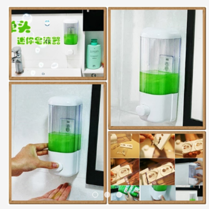 Hộp đựng nước rửa tay treo tường cao cấp loại 1 ngăn - hộp đựng nước rửa tay treo tường