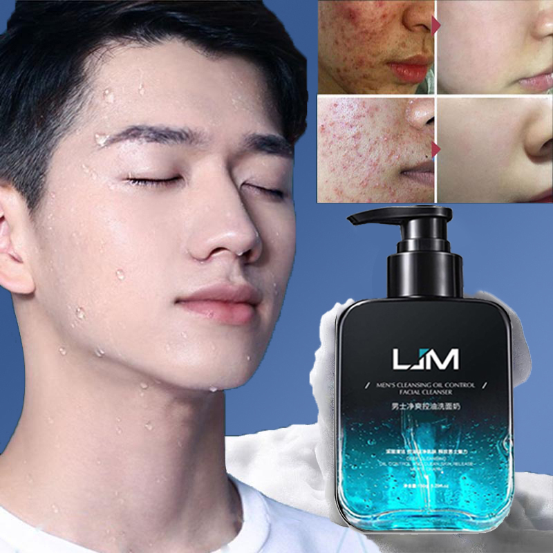 CHÍNH HÃNG Sữa Rửa Mặt MEN Cho Nam Làm Sạch Sâu,Loại Bỏ Dầu Nhờn Và Làm Trắng Mịn CHo Da Vào Ban Ngày Đồng Thời Xóa Mụn,Kiểm Soát Lỗ Chân Lông,Sữa Rửa Mặt Axit Amin Tạo Bọt Chống Mụn Toàn Diện Cho Nam Làm Trắng Sáng Da 150g