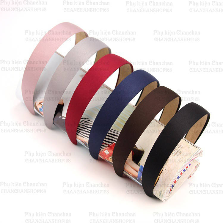 Cài tóc băng đô trơn bản 3cm giá 20k