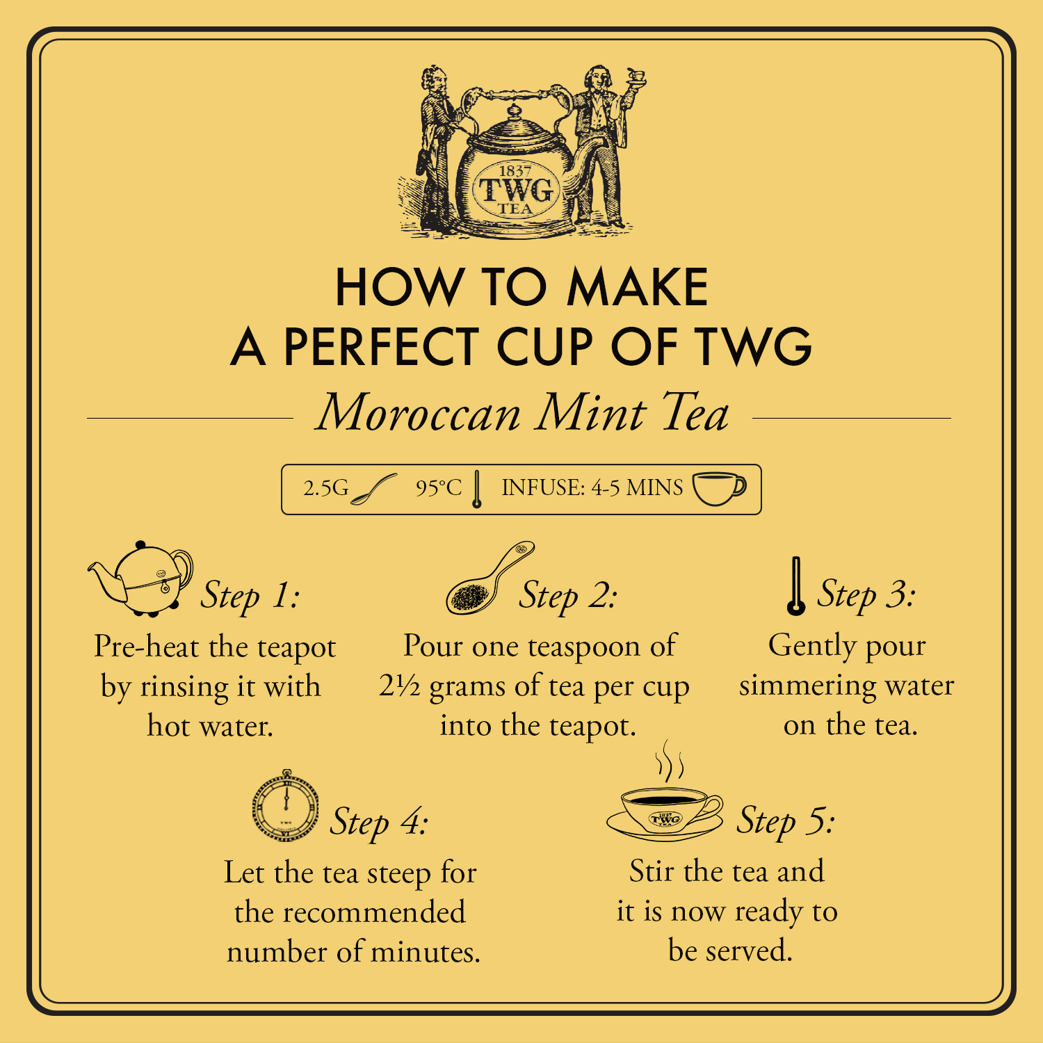 Trà TWG Tea - Moroccan Mint Tea (20g/100g) | Trà Xanh