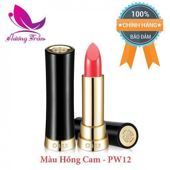 Son lì ohui cao cấp - màu pw12 hồng cam - chính hãng 100%
