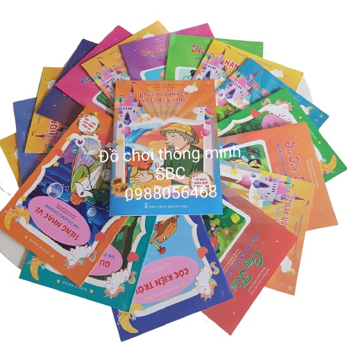 Set 20 quyển vở 20 câu chuyện kể cổ tích cho bé