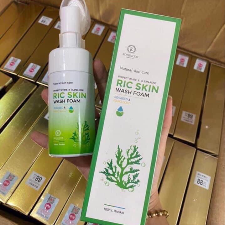 [HCM]Sữa rửa mặt ric skin 100ml