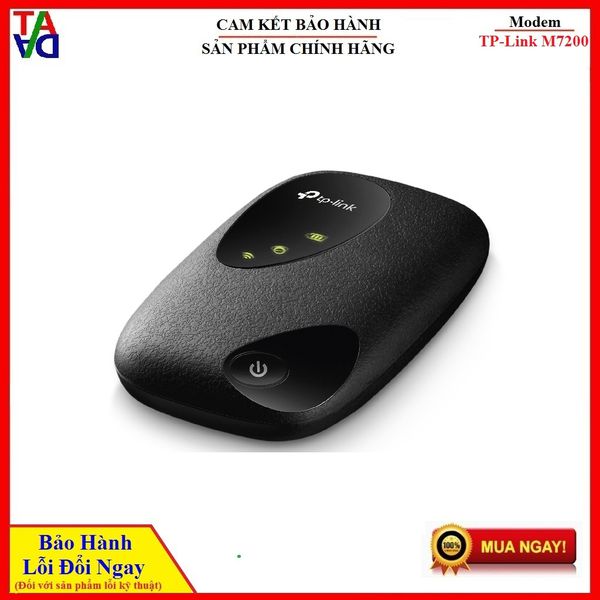 BỘ PHÁT WI-FI DI ĐỘNG 4G LTE-ADVANCED TP-LINK M7200, M7350, M7650 HÀNG CHÍNH HÃNG BẢO HÀNH 24 THÁNG 1 ĐỔI 1