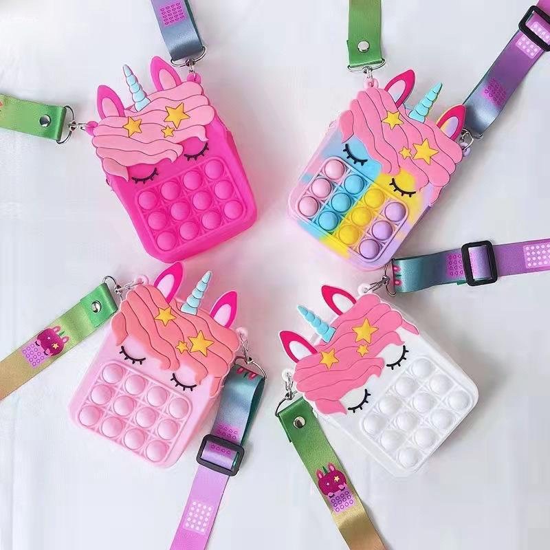 Túi xách popit hình ngựa pony siêu xinh cho bé