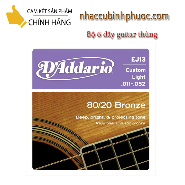 Bộ dây đàn Acoustic EJ26 (Bộ)