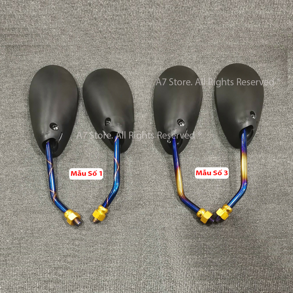 [HCM]Kính Titan Kiểu Dáng Suzuki Satria - 01 Cặp