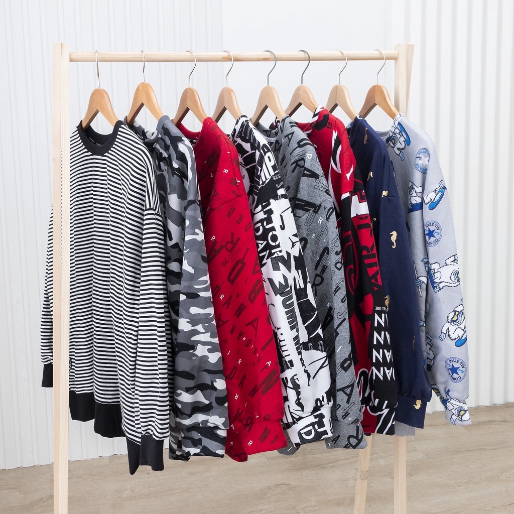 Áo Sweater Seven phom unisex chất nỉ