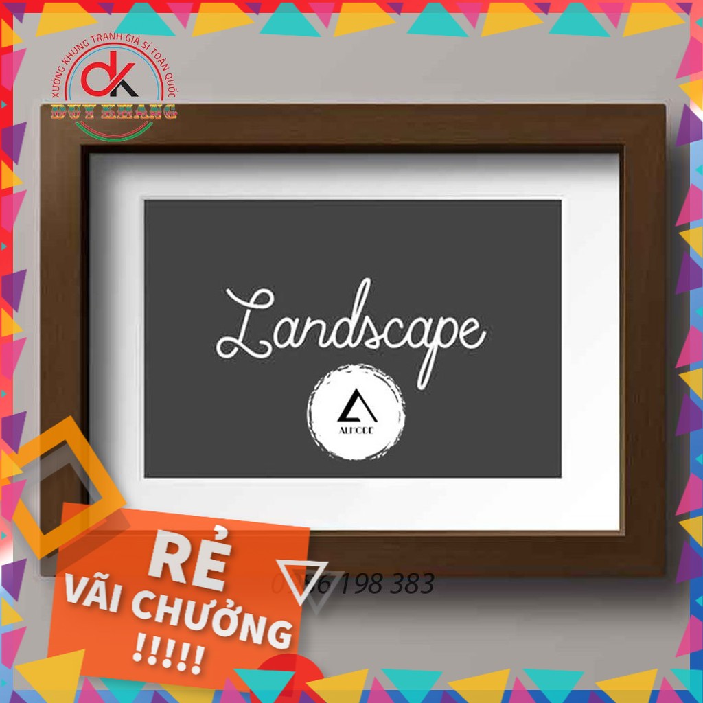 [FREE SHIP]  KHUNG  BĂNG KHEN KHỔ A4