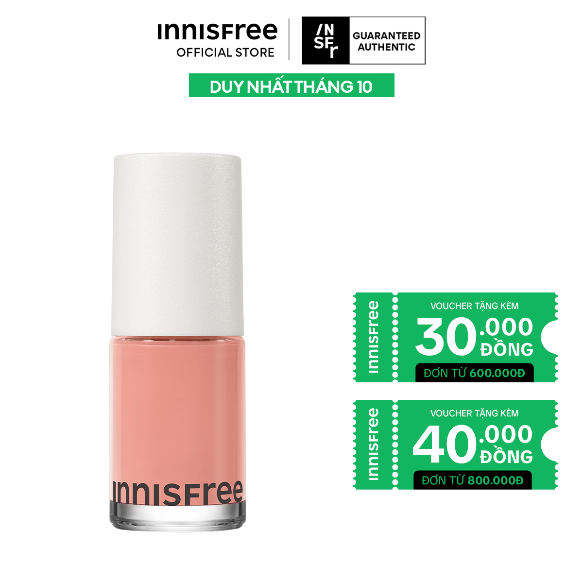 Sơn móng INNISFREE Real Color Nail 6ml