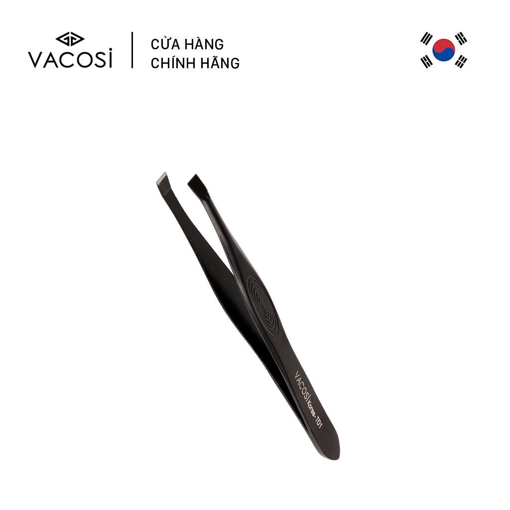 Vacosi Nhíp Đầu Bằng Flat Tweezers T01