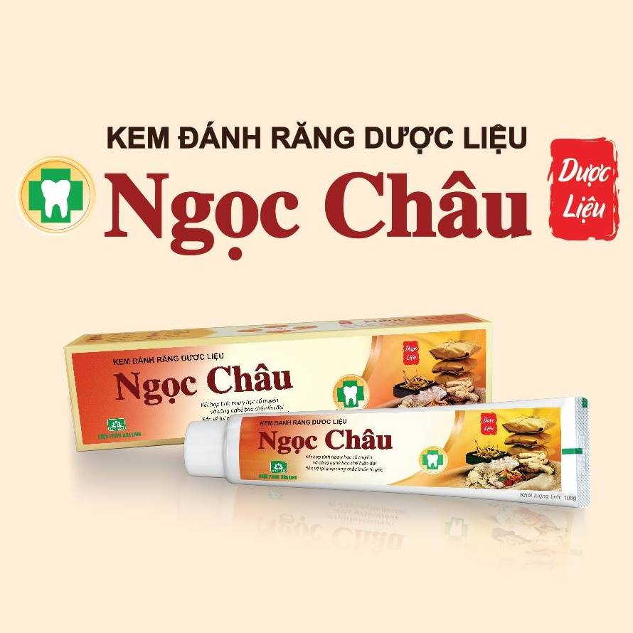 Kem đánh răng dược liệu ngọc châu tuýp 100g