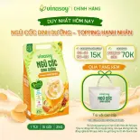 Túi ngũ cốc dinh dưỡng Vinasoy - Topping Hạnh Nhân (15 gói x 25g)