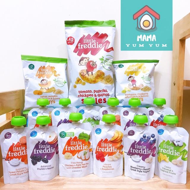 Date 912/22- 2023hoa quả sữa chua hy lạp little freddie cho bé từ 6 tháng uk