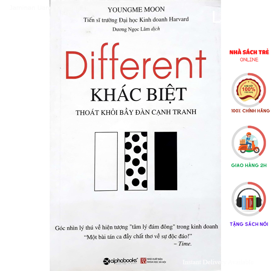 Sách - diffrent - khác biệt