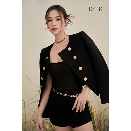 Áo khoác đen thư BY IR / Balmain Jacket