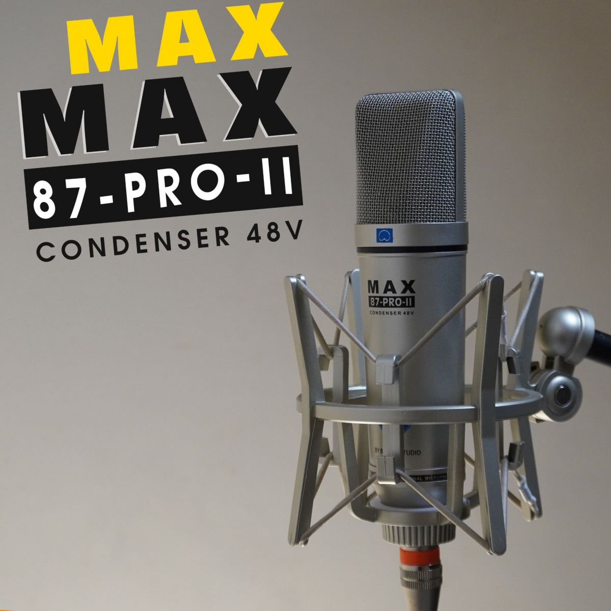 Top 8 Mic Thu Âm Tốt Nhat 2022 (Chất Lượng Cao & Giá Tốt), Mic Thu Âm Max 87-Pro-II – Thiết Kế Chuyên Nghiệp, Trẻ Trung, Sang Trọng, Độ Nhạy Cao, Thu Âm Trong Phạm Vi Rộng, Thích Hợp Cho Phòng Thu, Livestream, Karaoke Online